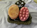 Pink loofah